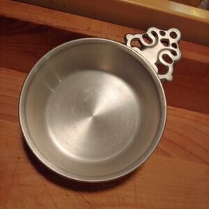 Pewter Baby Dish
